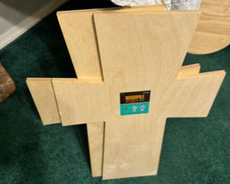 Cross shaped boards