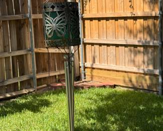 Lantern on pole