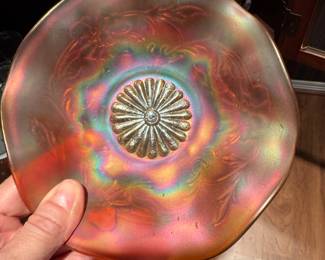 Iridescent dish