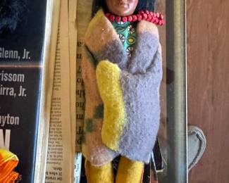 Handmade clothing on doll