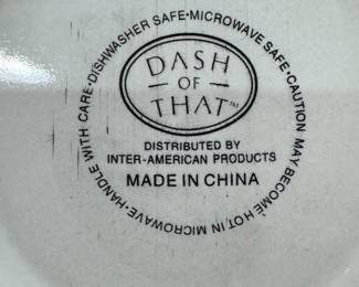 Dashbof Thst brand bowls