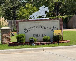 Steeplechase Estates in Kennedale just off of Sublett Rd after traveling on US 287.