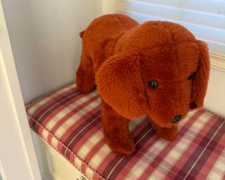 Large Stuffed Dog - 1940's Carnival Prize