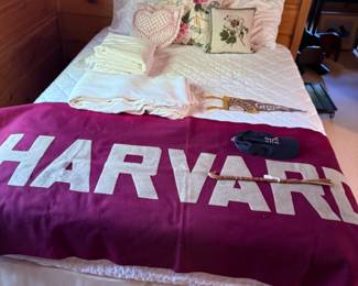 Vintage Harvard Blanket