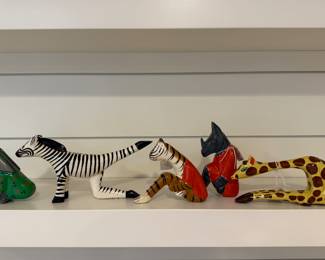 Hand Carved/Painted in  Haiti - signed