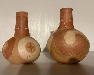 Ancient Native American Artifacts - By the Qua Paw - C.14th-17th C. - Slip Pigment