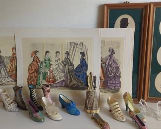 006 1800s Fashion Themed Decor