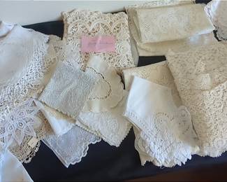 Lace Linens Mystery Lot