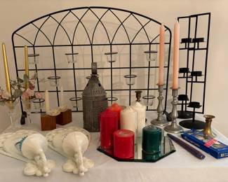 Candle Sticks And Candles