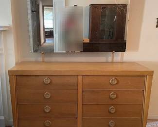 Vintage Wooden Dixie Dresser
