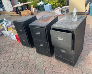 File cabinets