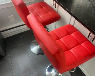 2 bar stools $195