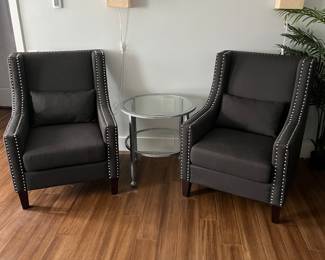 2 upholstery chairs- $350