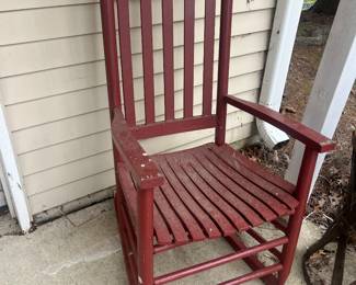 wooden Rocker-$65