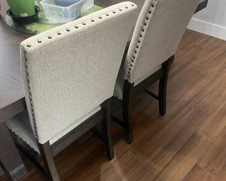 DIning rm table and 6 chairs $350