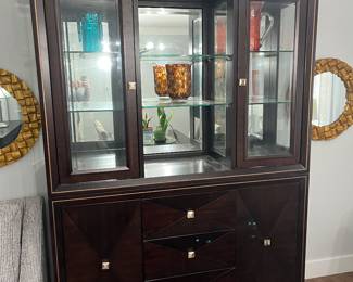 Dining Room Hutch- $285 60 in wide by about 6 1/2 feet high