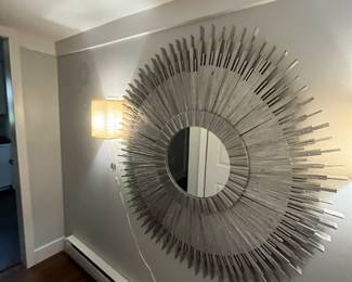 contemporary/modern mirror-art- $225.00