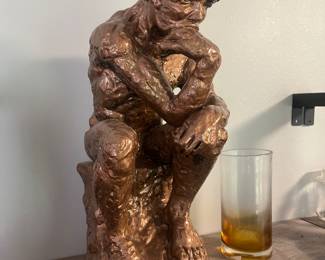 Statues the thinker- $35