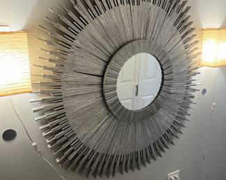 contemporary/modern mirror-art- $225.00