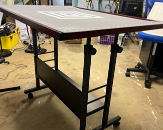 drawing table that tilts- 37in wide by 29.5 inches high- $65.00