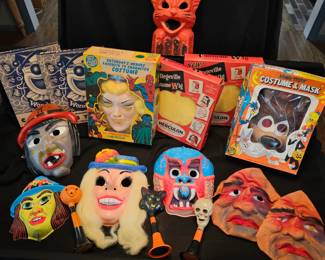 Vintage Child's Costumes and Masks
