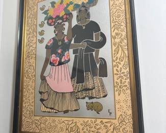Pair of "Mexico in Color" Elma Pratt Prints