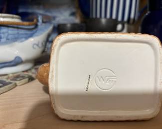 World Bazaars Fly Fishing Basket Themed Teapot
