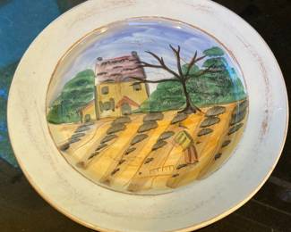 Vietri Italian Pottery "Tuscany" Dinner Plate