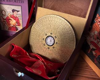 Chinese Feng Shui Wooden Compass