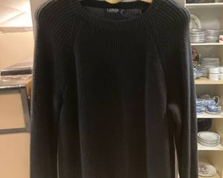 Ralph Lauren Black Knitted Crew Neck Sweater – Size 1X