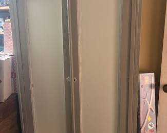 French Country Style Grey Armoire