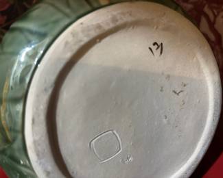 Floral & Hummingbird Themed Ceramic Teapot