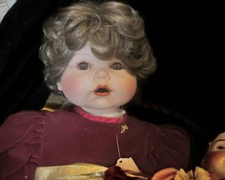 Marie Osmond “Jessica's 1st Christmas” Porcelain Doll