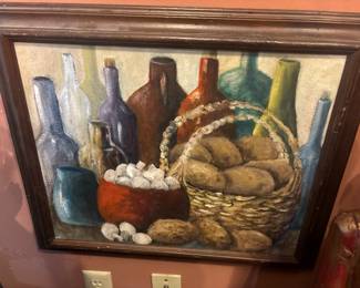 Kitchen Still Life Painting