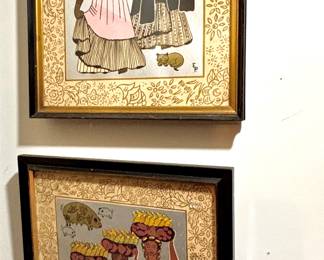 Pair of "Mexico in Color" Elma Pratt Prints