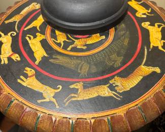 Burmese Style Side Table