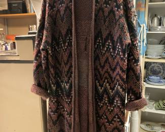 Lucky Brand Aztec Style Cardigan Sweater – Size 1X