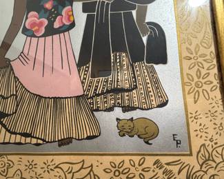 Pair of Prints "Mexico in Color" by Elma Pratt