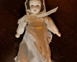 Circa 1940s Porcelain Doll 