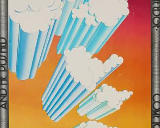 1309
An exhibition poster for "Apollinaire Said: Institute of Contemporary Arts, London, England"
Offset lithograph in colors on poster paper
From the edition of unknown size
Appears unsigned; Michael English, designer
Sight: 29.5" H x 21.5" W
Estimate: $100 - $200