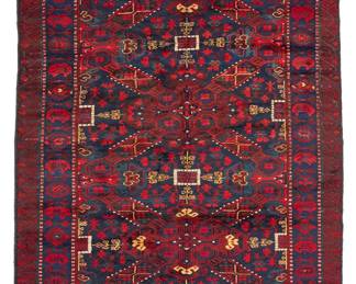 1421
A Persian runner
20th century
Wool on wool foundation
10' 7" L x 4' 10.5" W
Estimate: $300 - $500