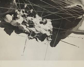 1310
An exhibition poster for "Waldren: Dwan Gallery, Los Angeles, March 1-March 26, 1964"
Offset lithograph on poster paper
From the edition of unknown size
Appears unsigned
Sight: 27" H x 19.75" W
Estimate: $100 - $200