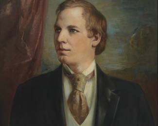 1137
John William Orth
(1889-1976)
Portrait of a gentleman
Oil on Masonite
Signed lower left: J.W. Orth
28" H x 24" W
Estimate: $500 - $700
