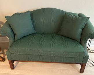 Upholstered loveseat 54"W x 34"H x 31"D