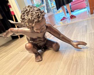 Metal angel 26" x 15"