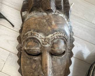 Wood carving mask
