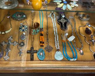 Turquoise and sterling jewelry