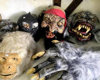 Large Halloween Masks
