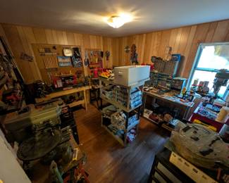 Bedroom to the left (Downstairs)