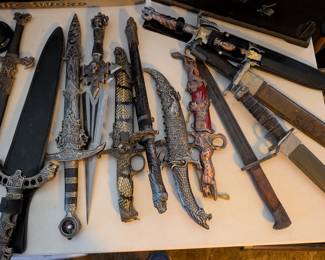 Fantasy Knives/Swords
